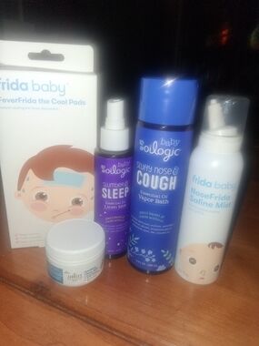 baby oilogic Stuffy Nose & Cough Vapor Bath - Blue